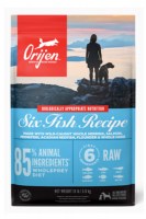 ORIJEN 6 FISH c рыбой для взрослых собак всех пород